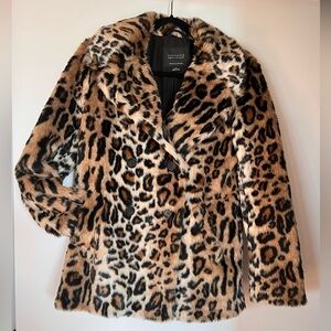 Sanctuary Animal Printed Jacket, XS